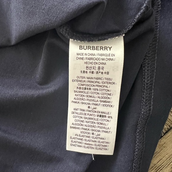 Burberry Cotton Oversized T-shirt - Picture 6 of 11